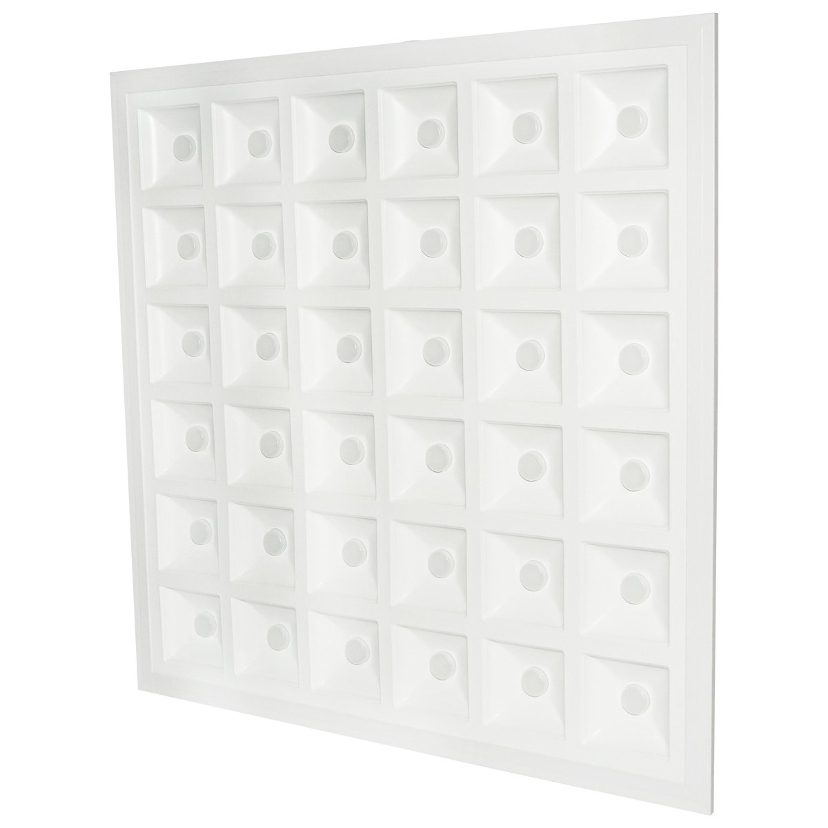 Panou cu 144 LED-uri chip 2835 suport de aluminiu 48W 595x595x20mm Breckner Germany